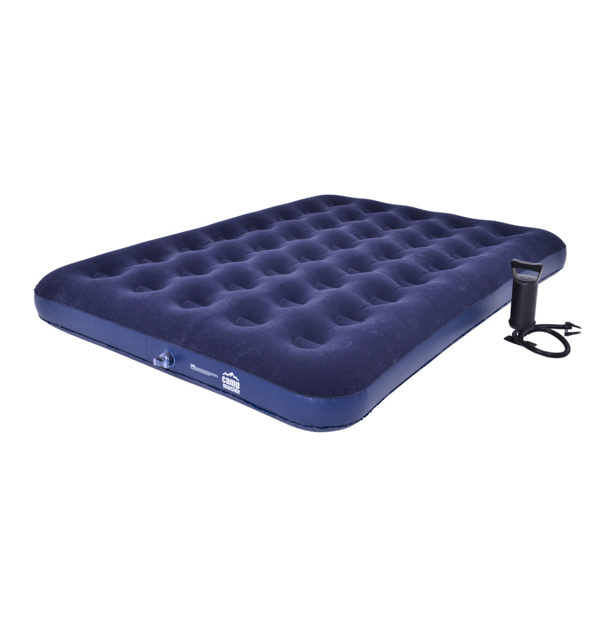 camp master double airbed and pump