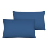 primaries 2 pack standard pillow case denim