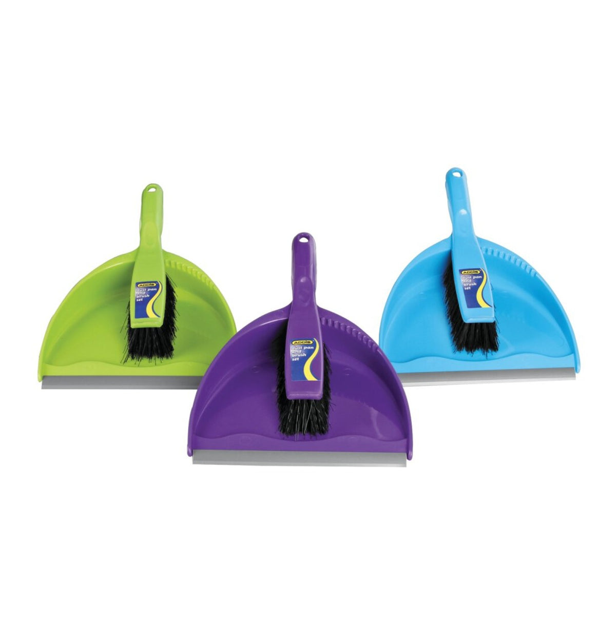 addis dust pan and brush set assorted