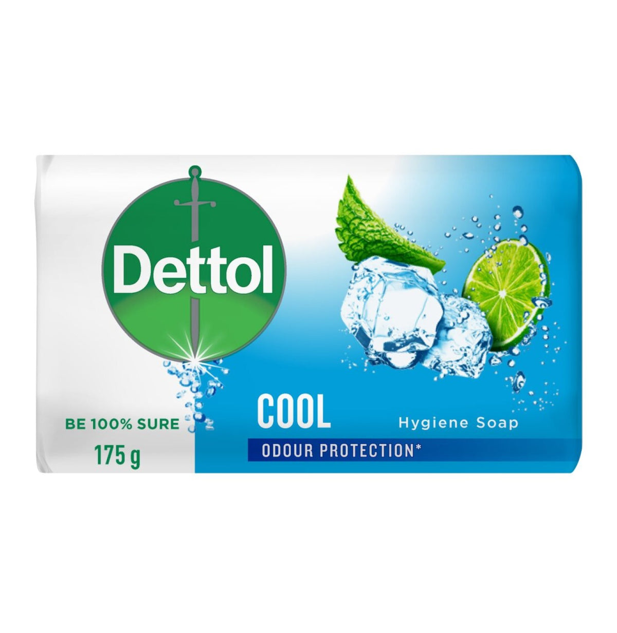 dettol bath soap cool (12 x 175g)