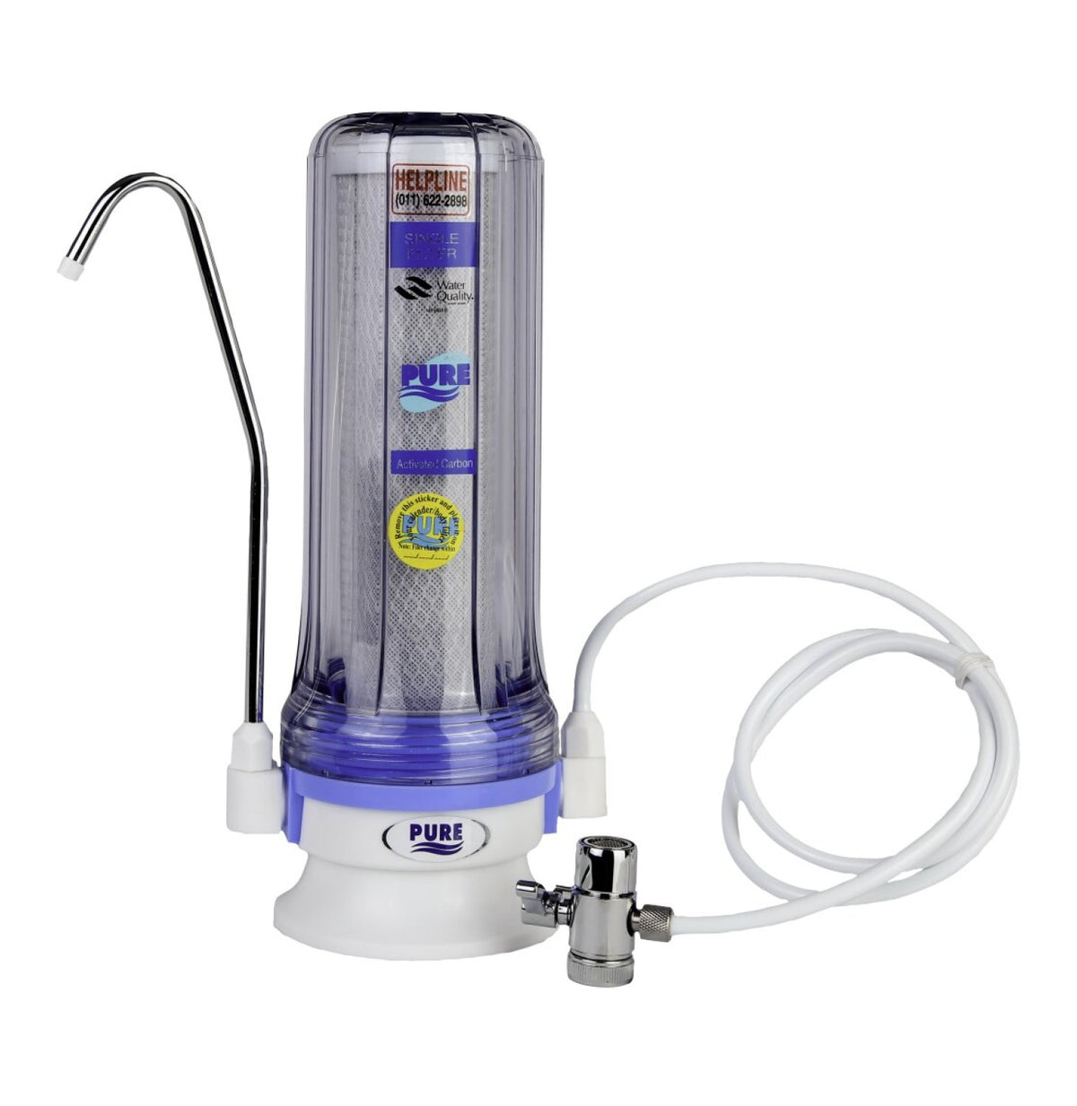 pure water single counter 3-in-1 water purifier