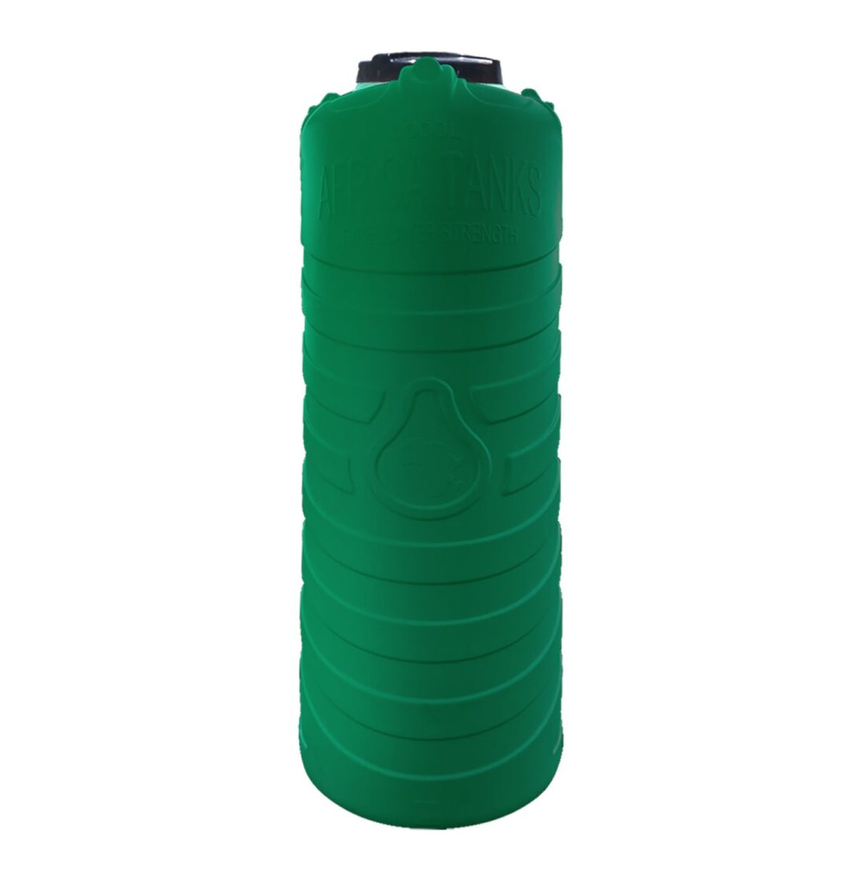 afri tanks 1000l slim water storage tank green