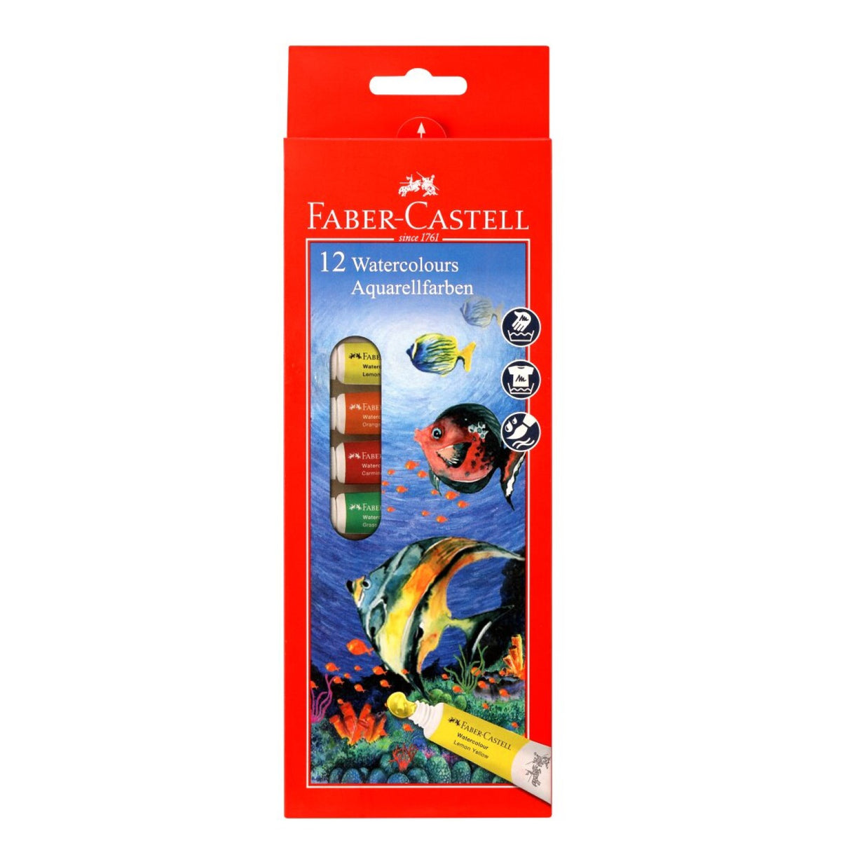 faber castell 9 ml student water colours