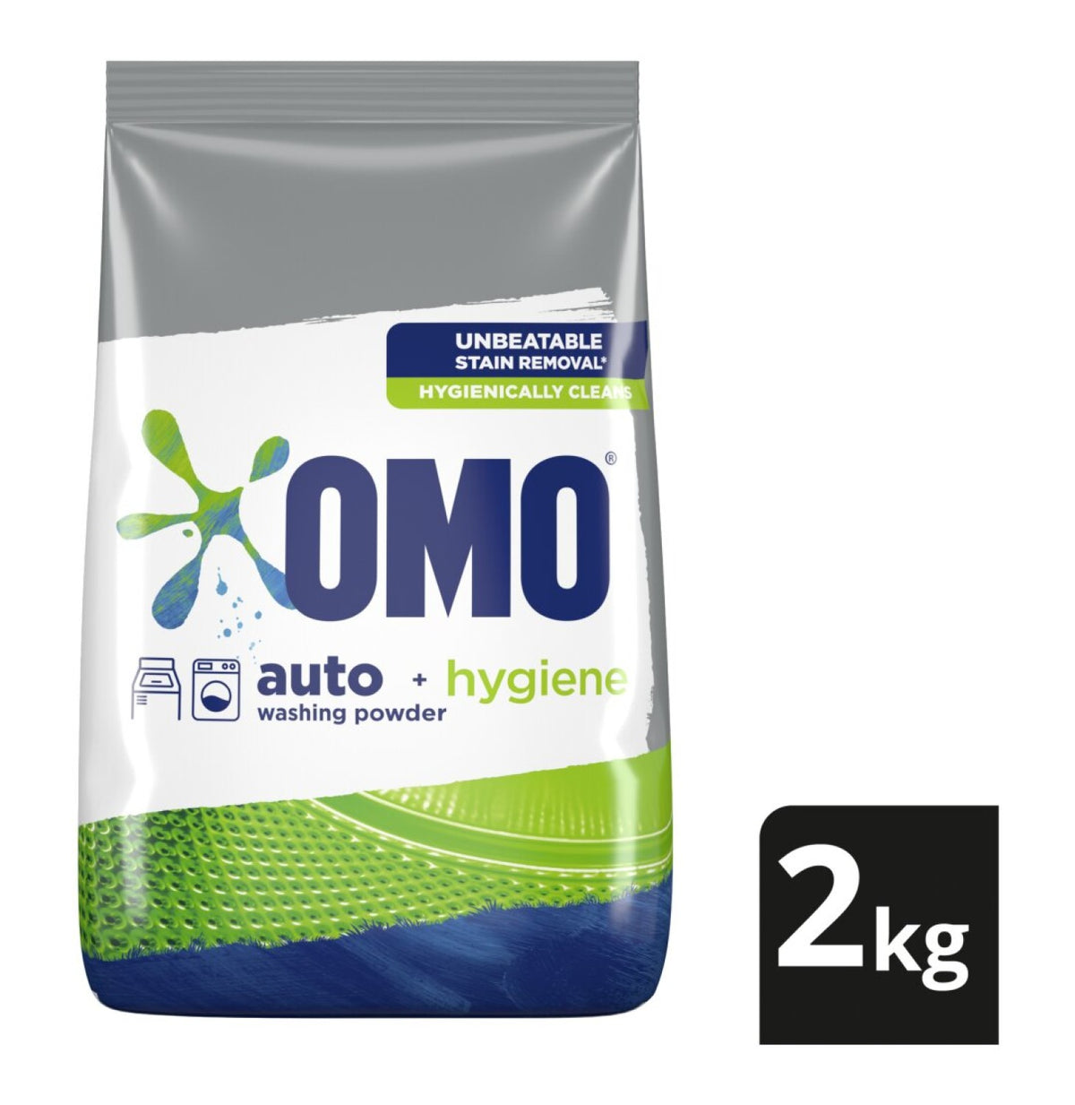 omo 1 x 2kg auto washing powder