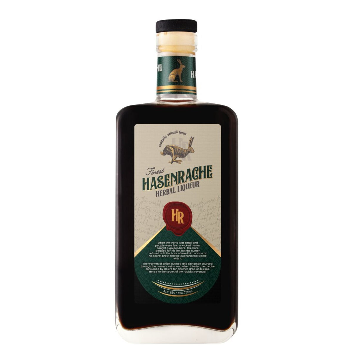 hasenrache herbal liqueur (6 x 750ml)