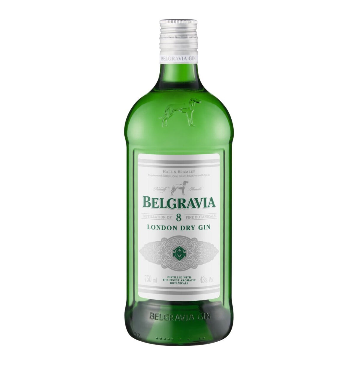 belgravia london dry gin (1 x 750 ml)
