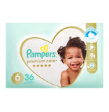 pampers premium care v/pack  size 6