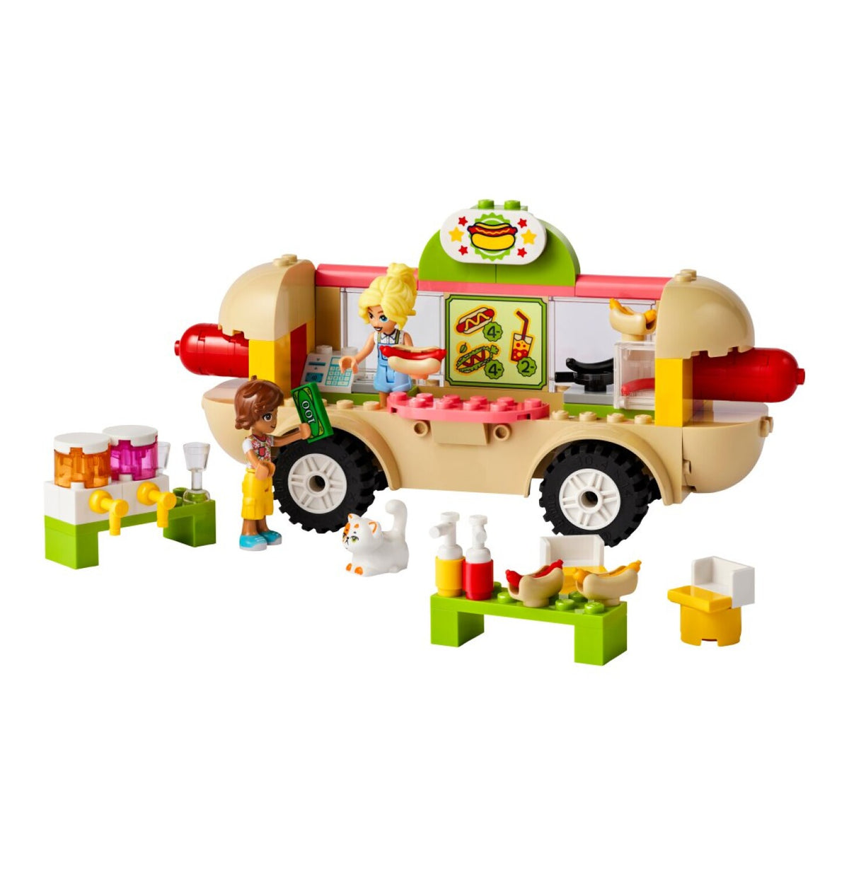 lego lego hot dog food truck