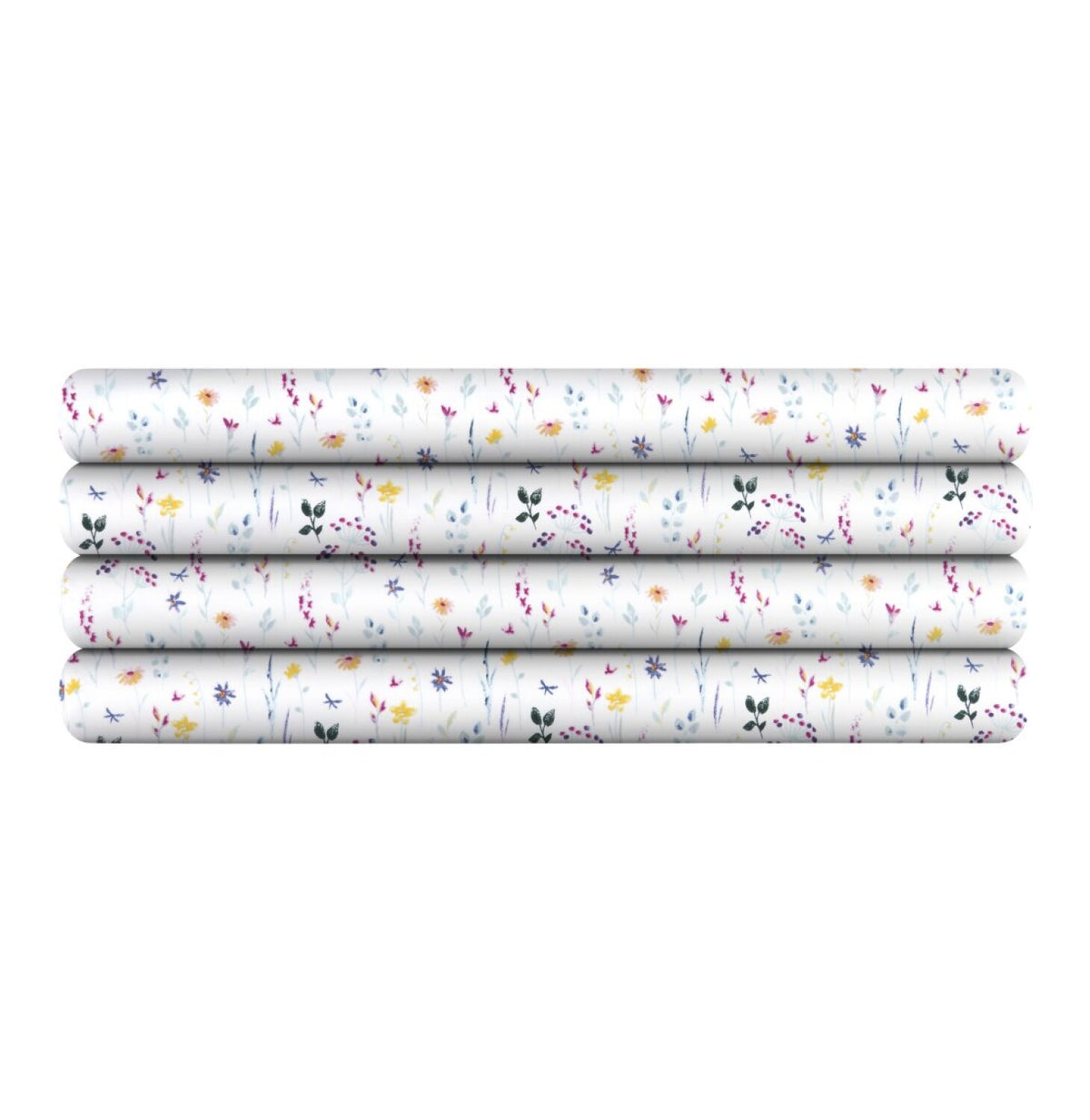 primaries king fitted sheet dainty floral