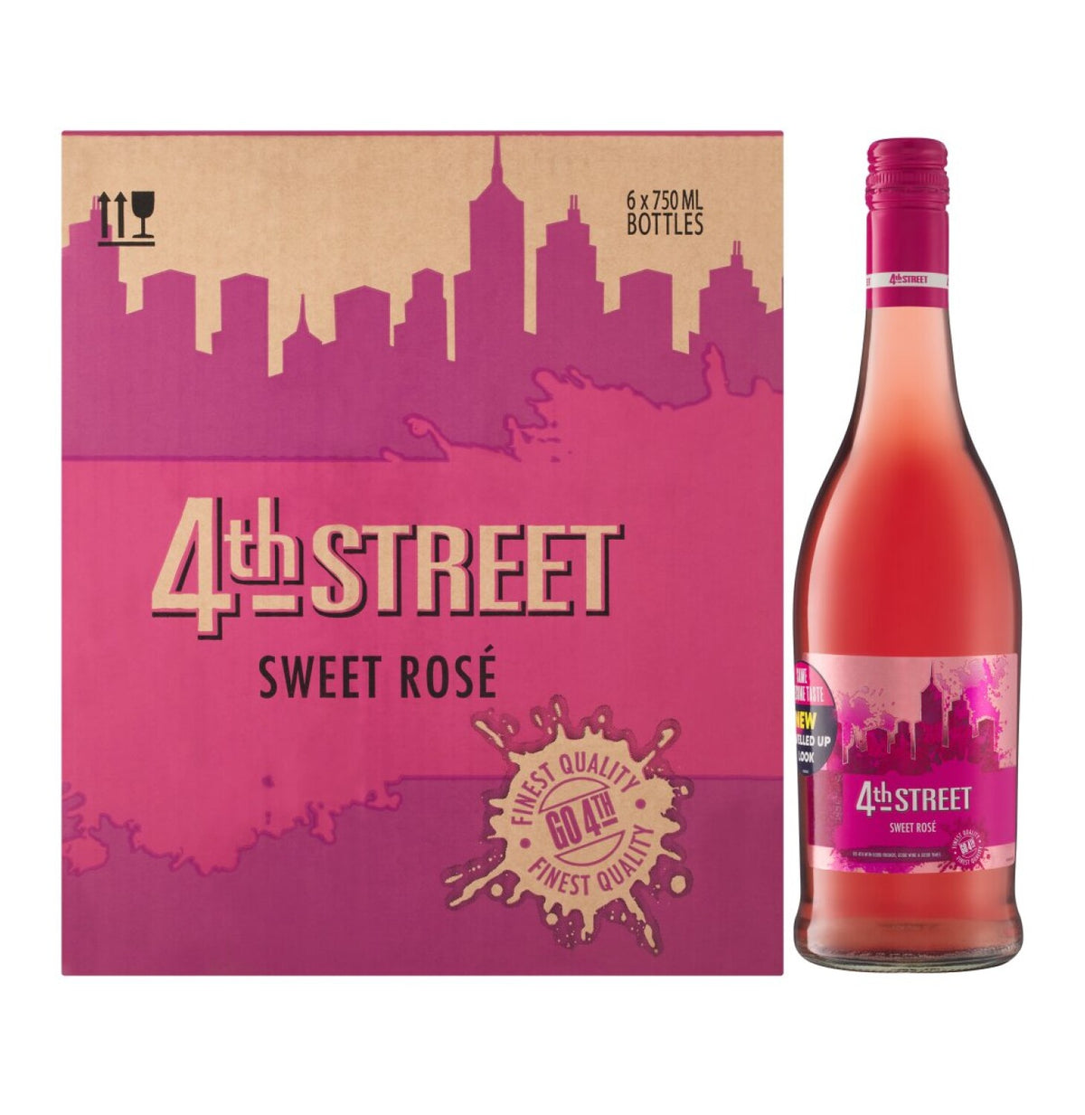 4th street sweet rose (6 x 750ml)