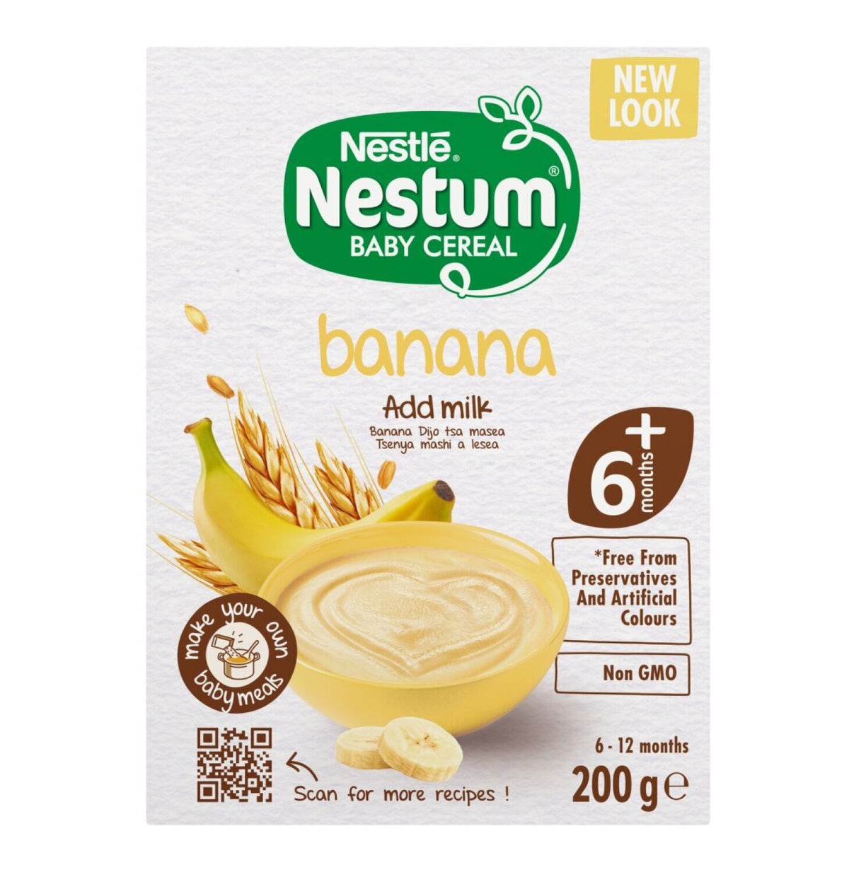 nestle nestum stage 1 banana (200g)