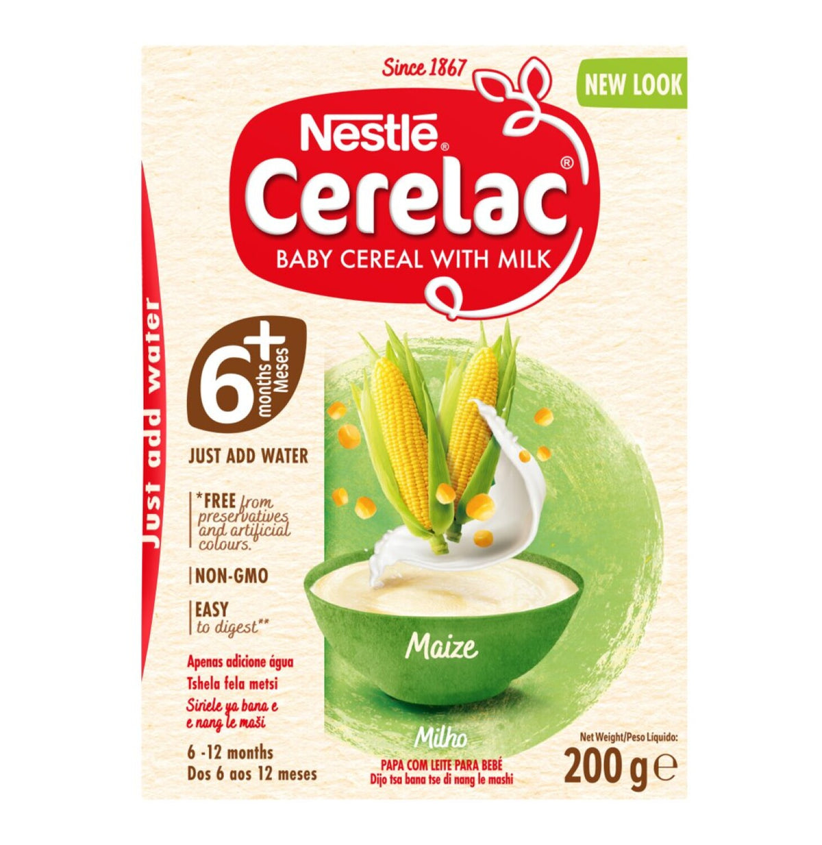 nestle cerelac stage 1 maize (200g)