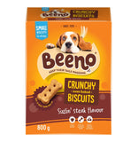 beeno dog biscuits 800g  steak small