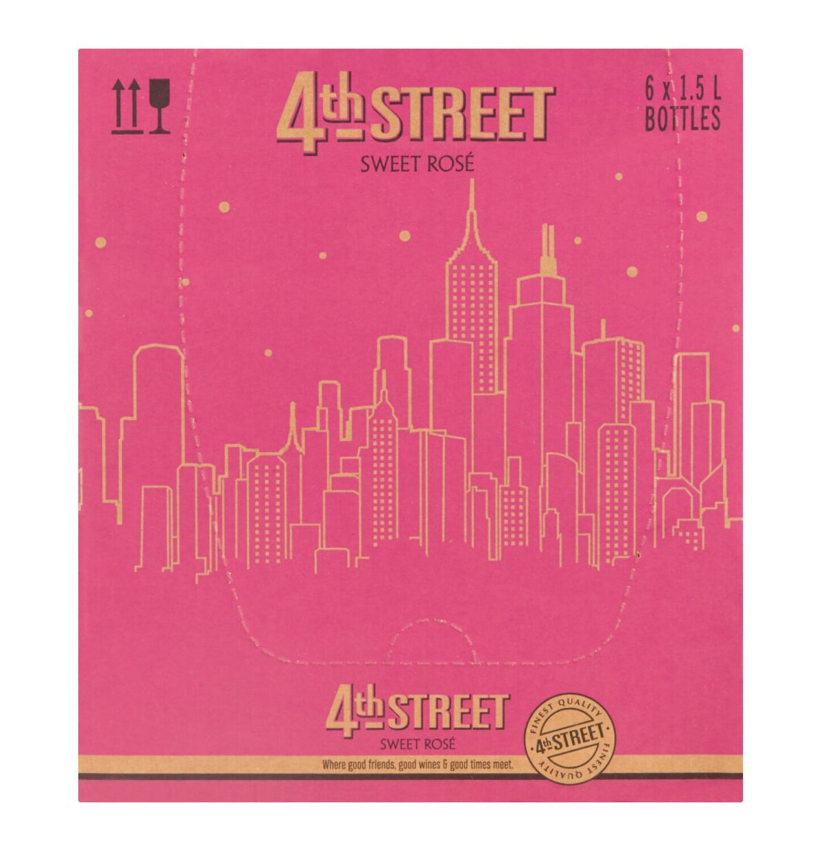 4th street sweet rose (6 x 1.5l)