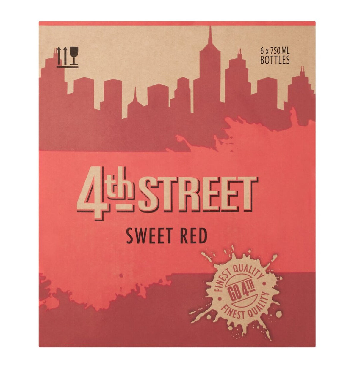 4th street sweet red (6 x 750ml)