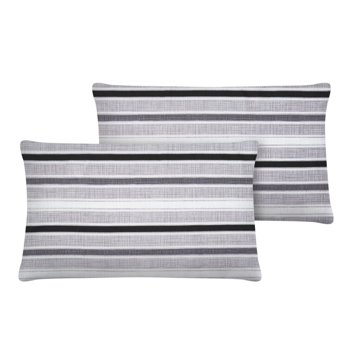 primaries 2pk standard pillow case mono stripe