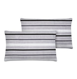 primaries 2pk standard pillow case mono stripe