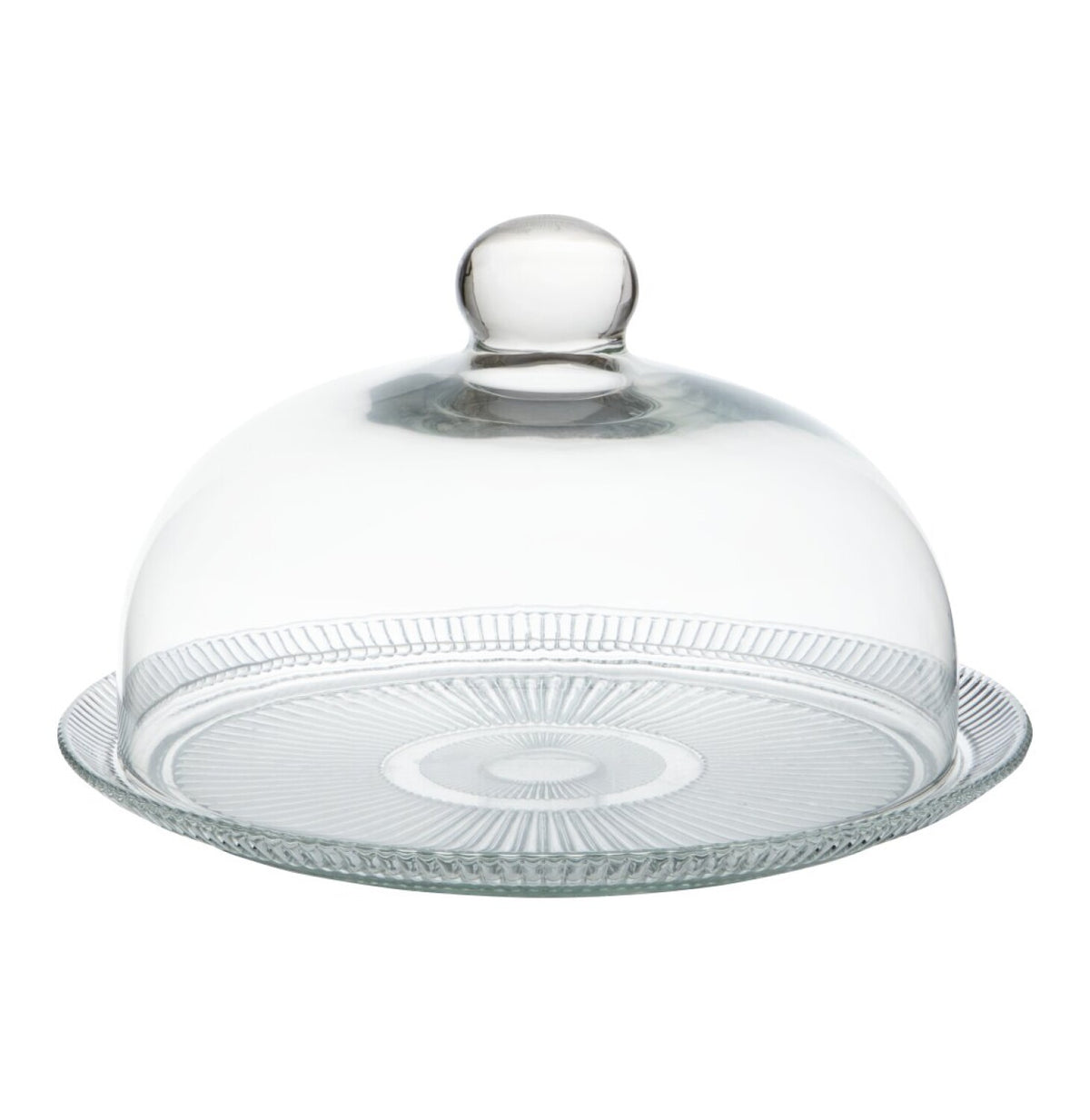 excellent houseware 31cm glass cake saver