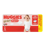 huggies gold giga bag size 5 (1 x 108's)