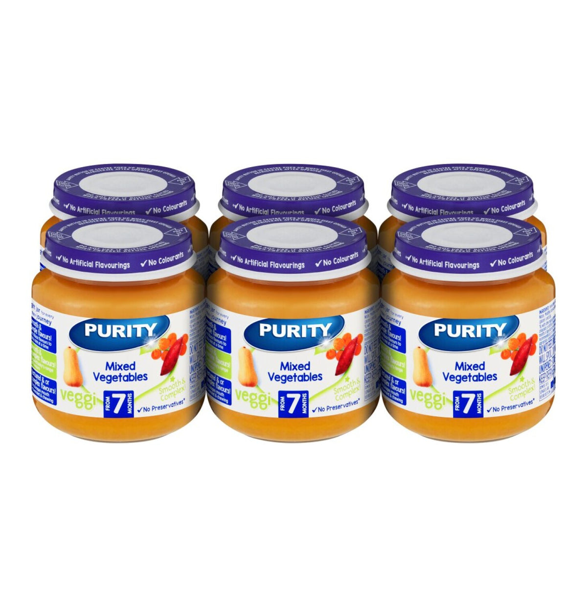 purity purity mixed veg (6 x 125ml)