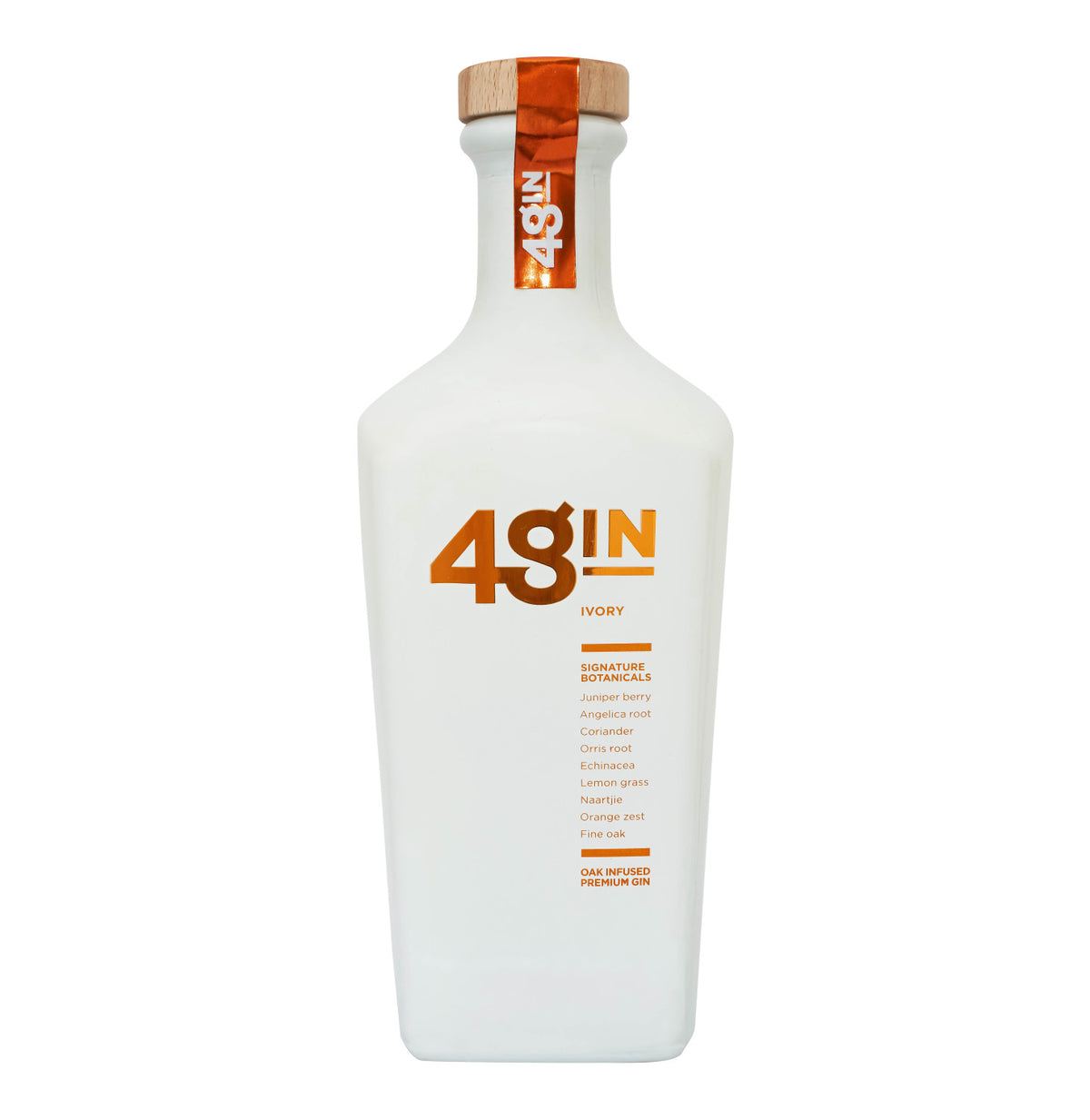 48 oak infused premium amber gin (6 x 750 ml)