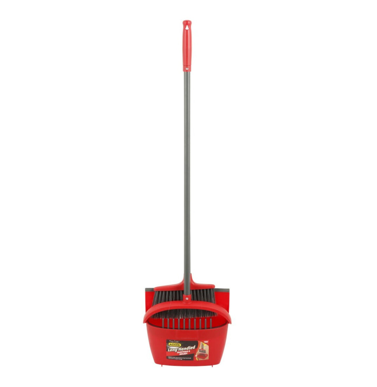 addis long handle dustpan and brush set