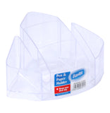 bantex desk organiser clear