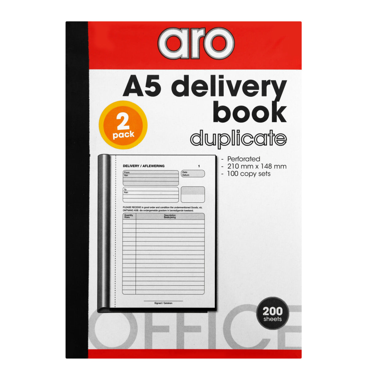 aro a5 pen carbon delivery duplicate books 2-pack