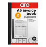 aro a5 pen carbon invoice duplicate books 2-pack