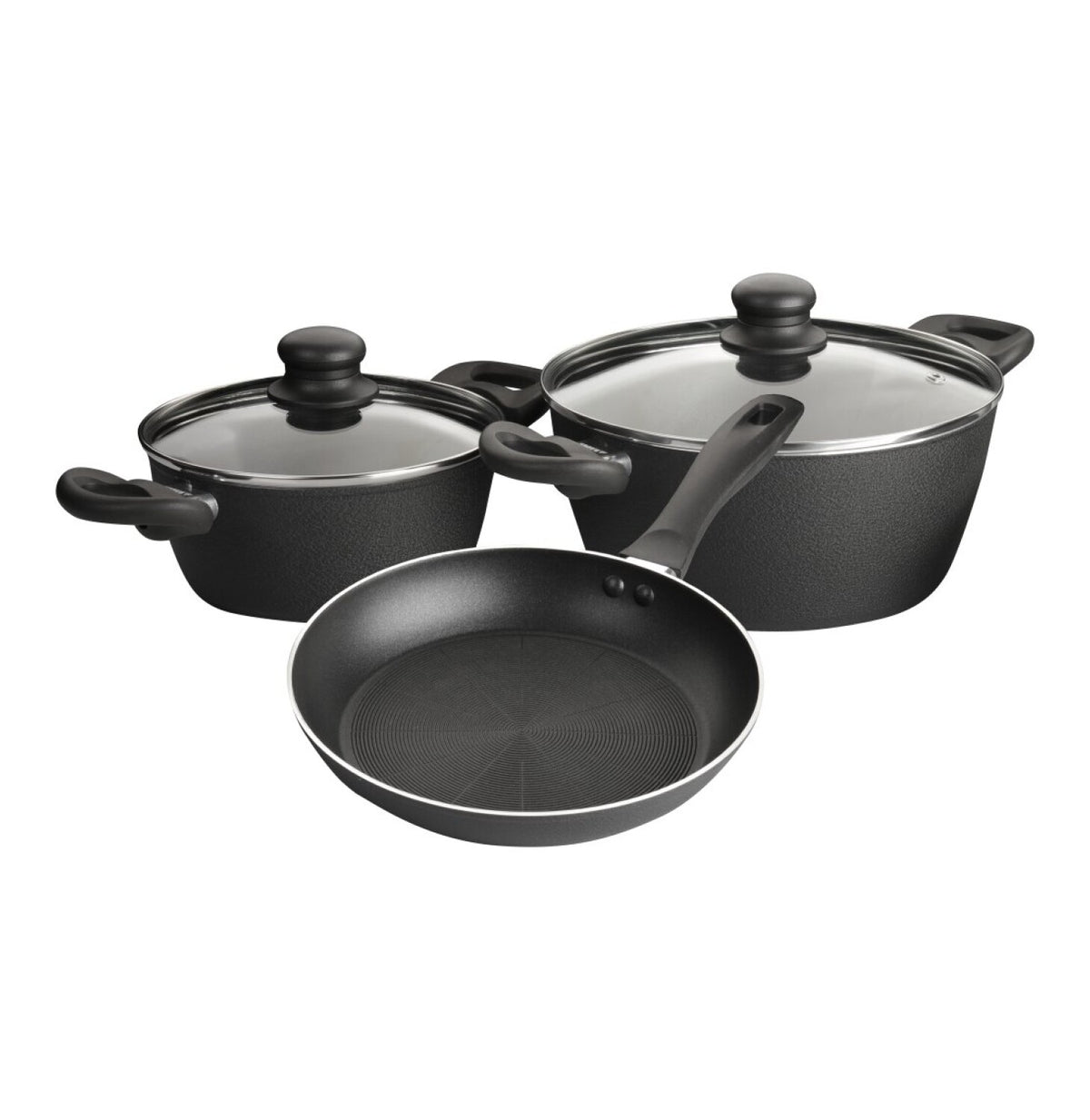 bauer 5 piece apex non stick cookware set