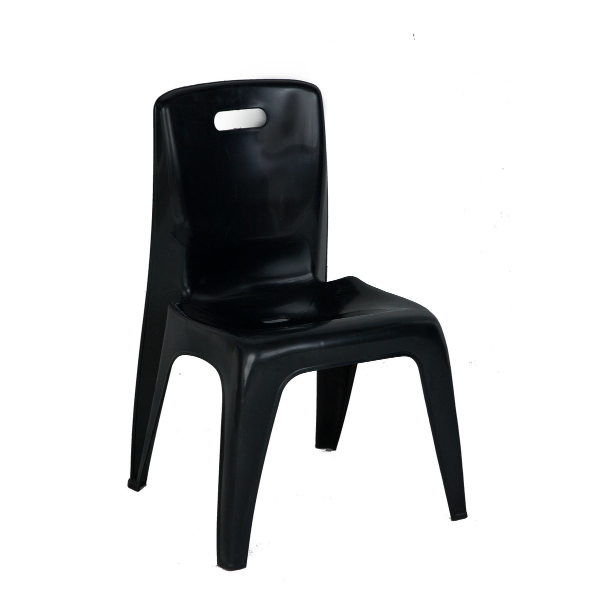 rocky armless chair